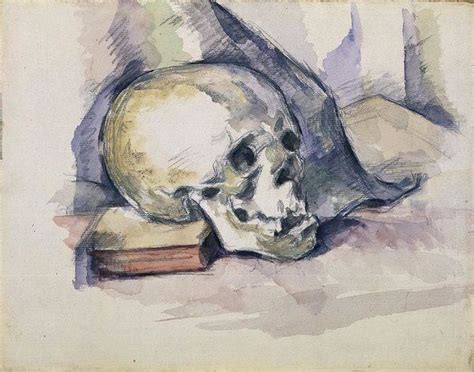 Skull and Book 1885 by Paul Cezanne Paintings | Paul cezanne paintings, Paul cezanne, Painting