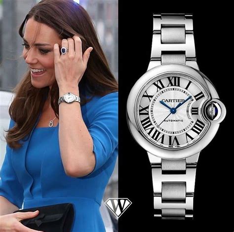 Kate Middleton - Cartier Ballon Bleu - Superwatchman.com