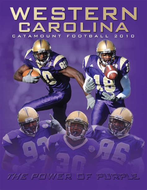 2010 Western Carolina Football Media Guide by Western Carolina ...