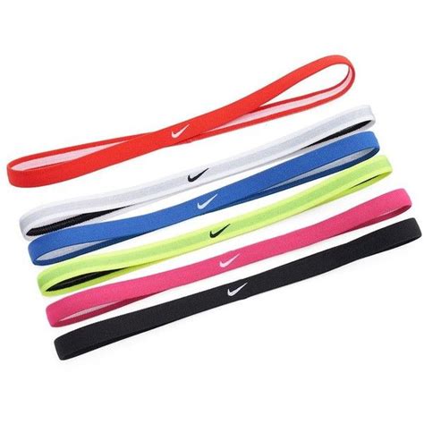 Nike 2.0 6-pk. Swoosh Sport Skinny Headband Set | Skinny headbands, Pink hair accessories, Hair ...