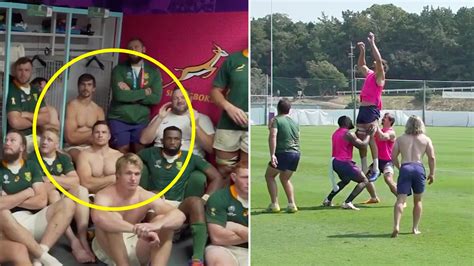 Rassie Erasmus releases incredible unseen footage of Springboks during World Cup campaign ...