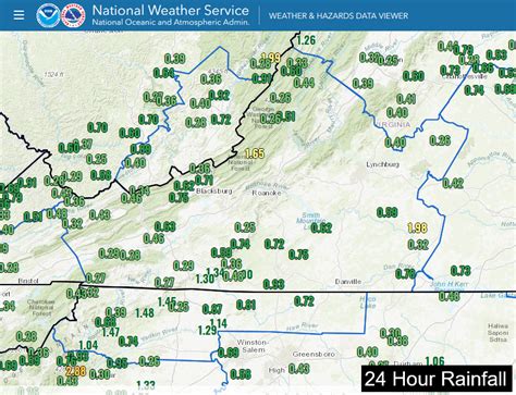 9:50AM - Most... - US National Weather Service Blacksburg VA