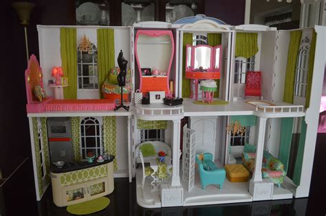 Barbie Grand Hotel Makeover by Sandi Denkers Dollhouse Projects, Diy Dollhouse, Castle Dollhouse ...