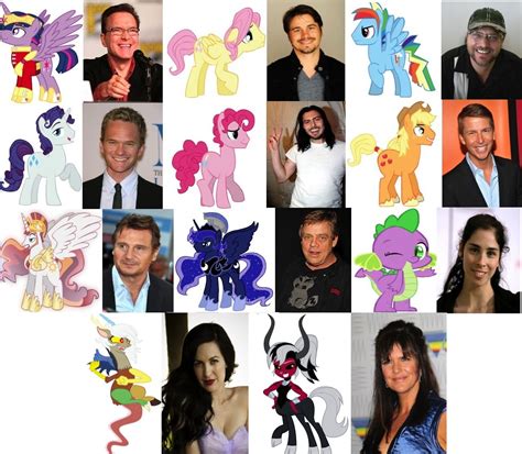 Cast for Genderbent characters (names for actors in notes) | My Little Pony: Friendship is Magic ...