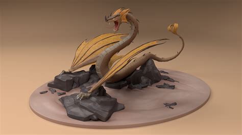 ArtStation - Amphiptere - Mythological Creature