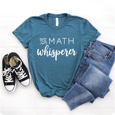 Math Teacher Tshirt Funny Math Shirt Math Whisperer Math Teacher Gifts Math Shirt Calculus Shirt ...