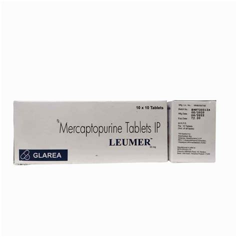 Buy Mercaptopurine Tablets 50mg : Price, Usage & Side Effects