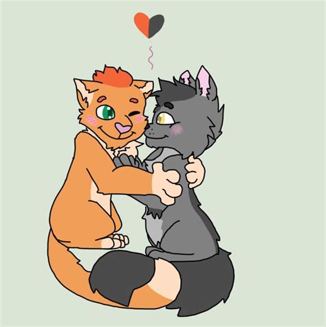 ~ Firestar x Graystripe ~ by CaringCustardTart on DeviantArt