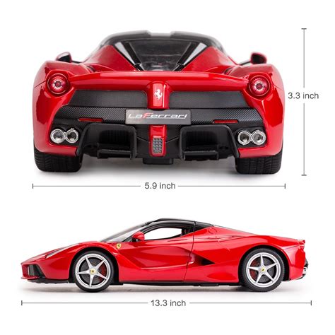 Rastar RC Car 1/14 Scale Ferrari LaFerrari Plastic Radio Remote Control ...