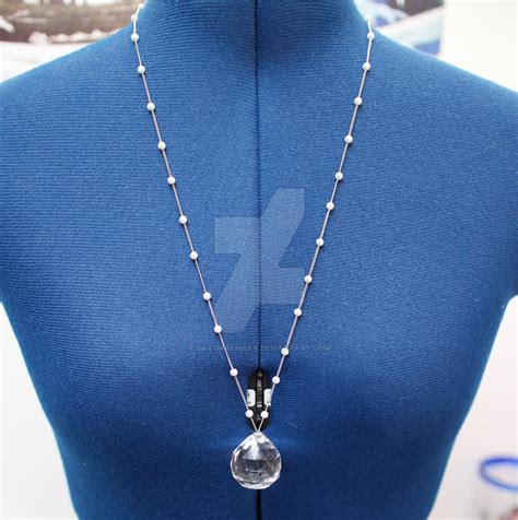 Silver Crystal Necklace From Sailor Moon by SailorSamara on DeviantArt