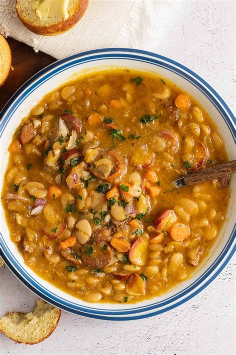 Lima Bean Soup ⋆ | Bean soup recipes, Bean recipes, Lima bean soup