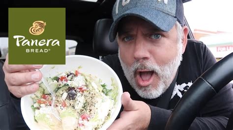 TRYING PANERA'S MEDITERRANEAN GRAIN BOWL! - YouTube