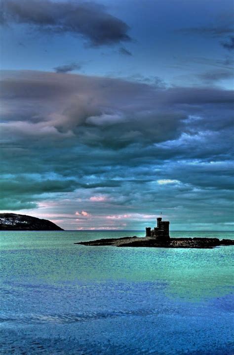 Tower of Refuge, Connister Rock , Douglas Bay, Isle of Man, UK The Refuge is a castle like ...