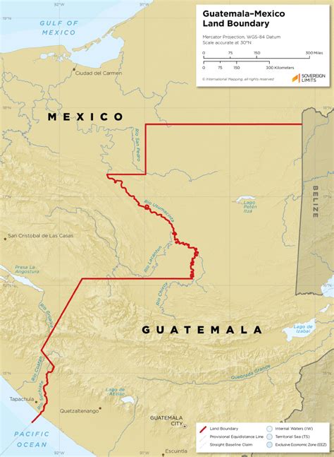 Guatemala Border With Mexico Map - Crissy Christine