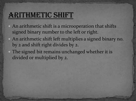 Logical and shift micro operations | PPT