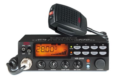 K-PO HR-2800 - AM/FM 10-meter mobile amateur transceiver - radio