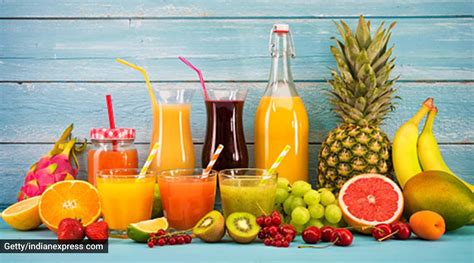 Fruit juices and fruits: What is the best time to have them? | Health News - The Indian Express