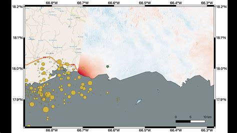 Ground Displacement From Puerto Rico Earthquake Mapped by NASA