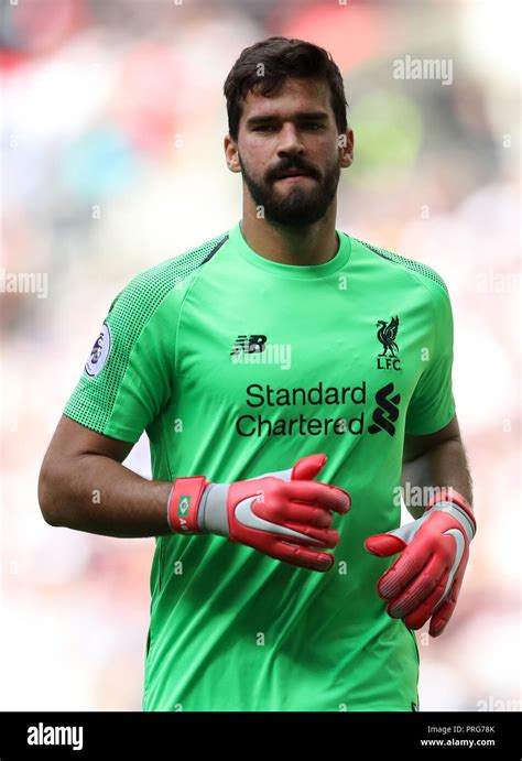 Liverpool goalkeeper Alisson Becker Stock Photo - Alamy