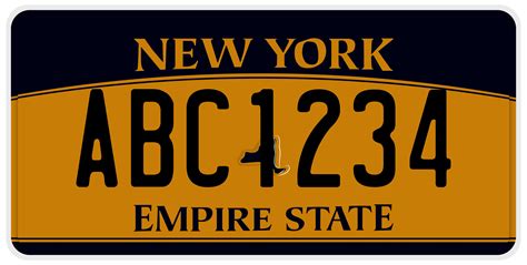 New York License Plate 2024 Application - darcy antonietta