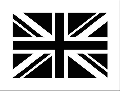 British Union Jack Flag Design 1 Cutting Stencil/vinyl SVG - Etsy