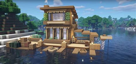 Minecraft House Boat Blueprints