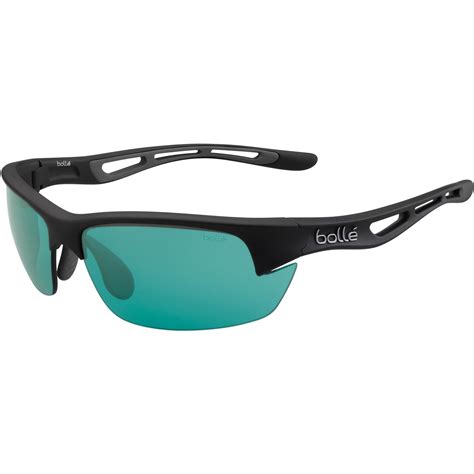 Bolle Bolt S Tennis Sunglasses - Black Frame / Competivision Gun Lens ...