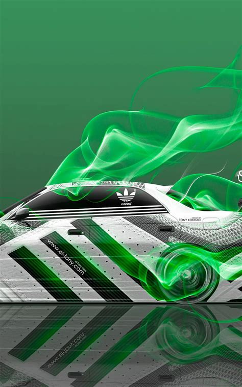 Green Adidas Logo Wallpapers