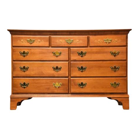 Hitchcock Solid Maple Dresser | Chairish