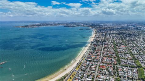 St Kilda Beach, Property – Dronepick