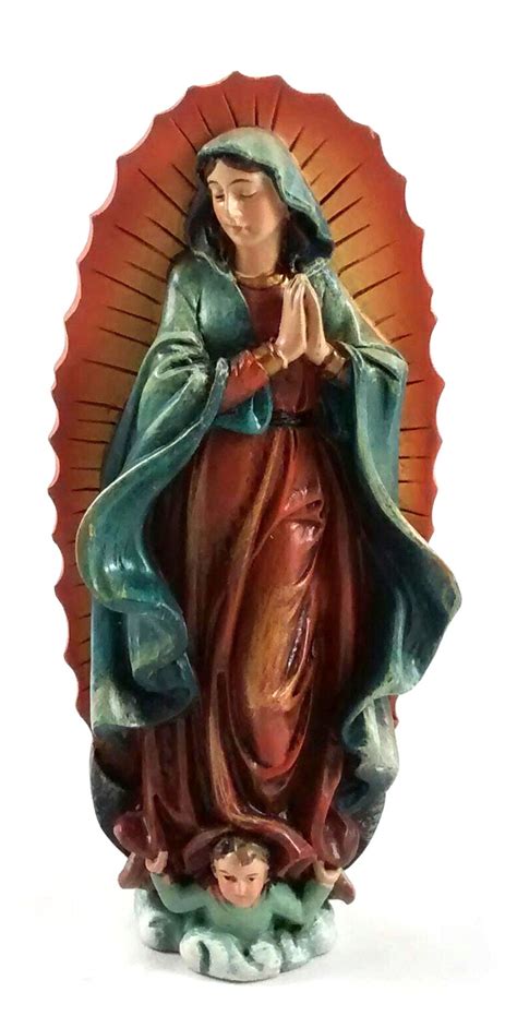 4" Our Lady of Guadalupe Statue PC944