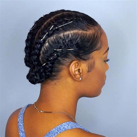 These updos natural hairstyles really are fabulous! #updosnaturalhairstyles | Natural hair ...