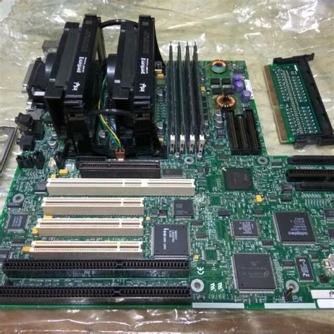 Collector's Item Intel Pentium II Dual Processor Motherboard, Processor ...