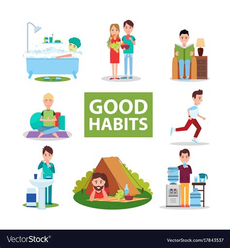 Good Habits Poster For Kids