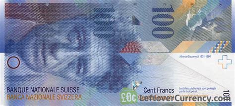 10 Swiss Francs (Leonhard Euler 7th Series) - exchange yours