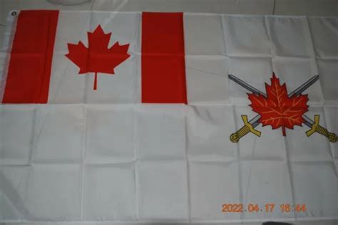 BRITISH EMPIRE FLAG of Canadian Army Flag Canada White Ensign 1998-2013, 3ftX5ft $25.00 - PicClick