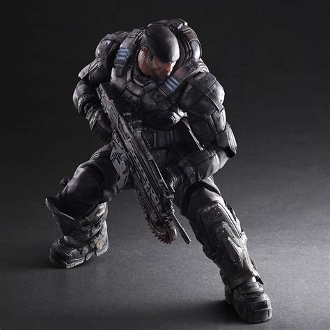 Square Enix Gears of War Play Arts Marcus Fenix Action Figure