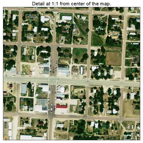 Aerial Photography Map of Mission, SD South Dakota