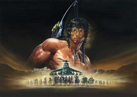 Download Sylvester Stallone Rambo Movie Rambo III HD Wallpaper by Renato Casaro