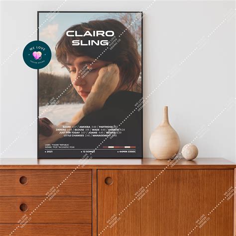 Clairo Sling Album Poster / Clairo Poster / Album Cover - Etsy UK