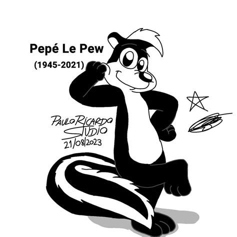 pepe le pew, the skunk by paulaoarts2008 on DeviantArt