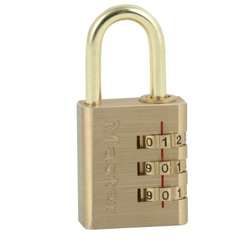 Master Lock 1-3/16 in. Set-Your-Own Combination Lock - Tools - Home ...