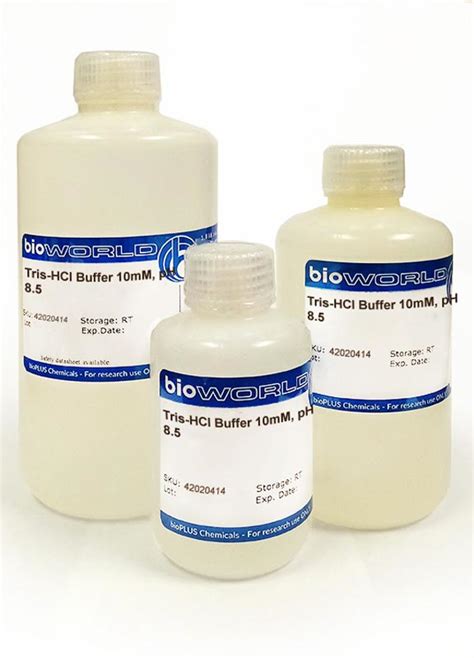 Tris-HCl Buffer 10mM, pH 8.5 | Buffers and Reagents | bioWORLD