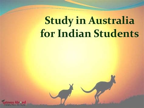 Study in Australia for Indian Students