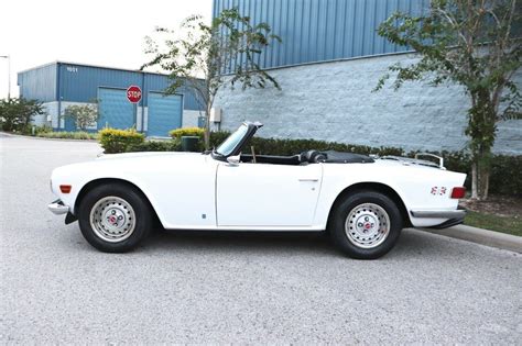 1973 Triumph TR-6 Roadster Convertible [Restored] for sale