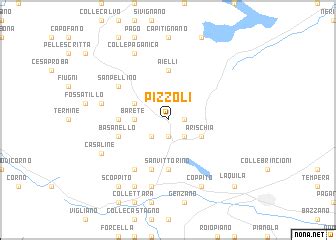 Pizzoli (Italy) map - nona.net