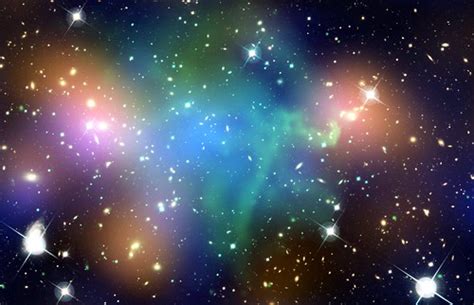 Galaxy Cluster Abell 520 (NASA, Chandra, Hubble, 03/07/12)… | Flickr