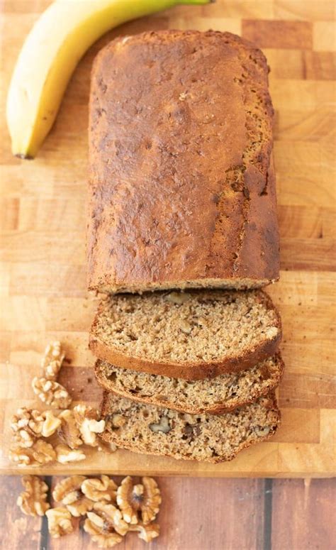 Healthy Banana and Walnut Loaf - Neils Healthy Meals