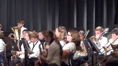 Coopertown Middle School Fall Band Concert 10-08-15 - YouTube