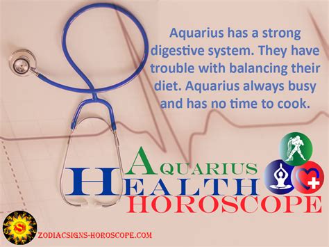 Aquarius Health Horoscope: Astrology Health Predictions for Aquarius People